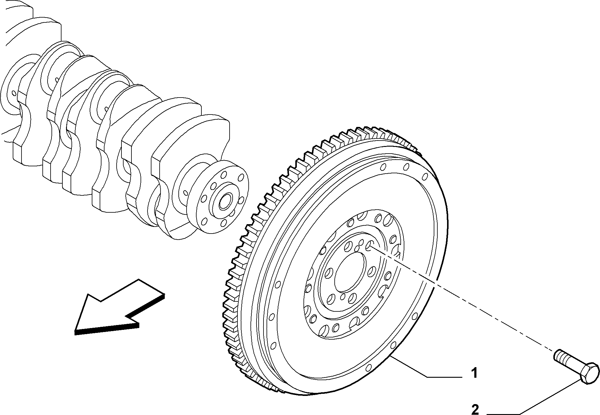 10103-020 FLYWHEEL