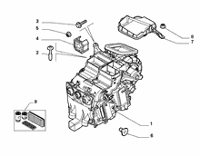 50101-010 HEATER/AIR CON