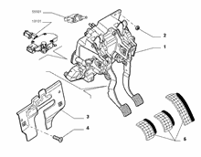 33101-010 RUDDER BAR