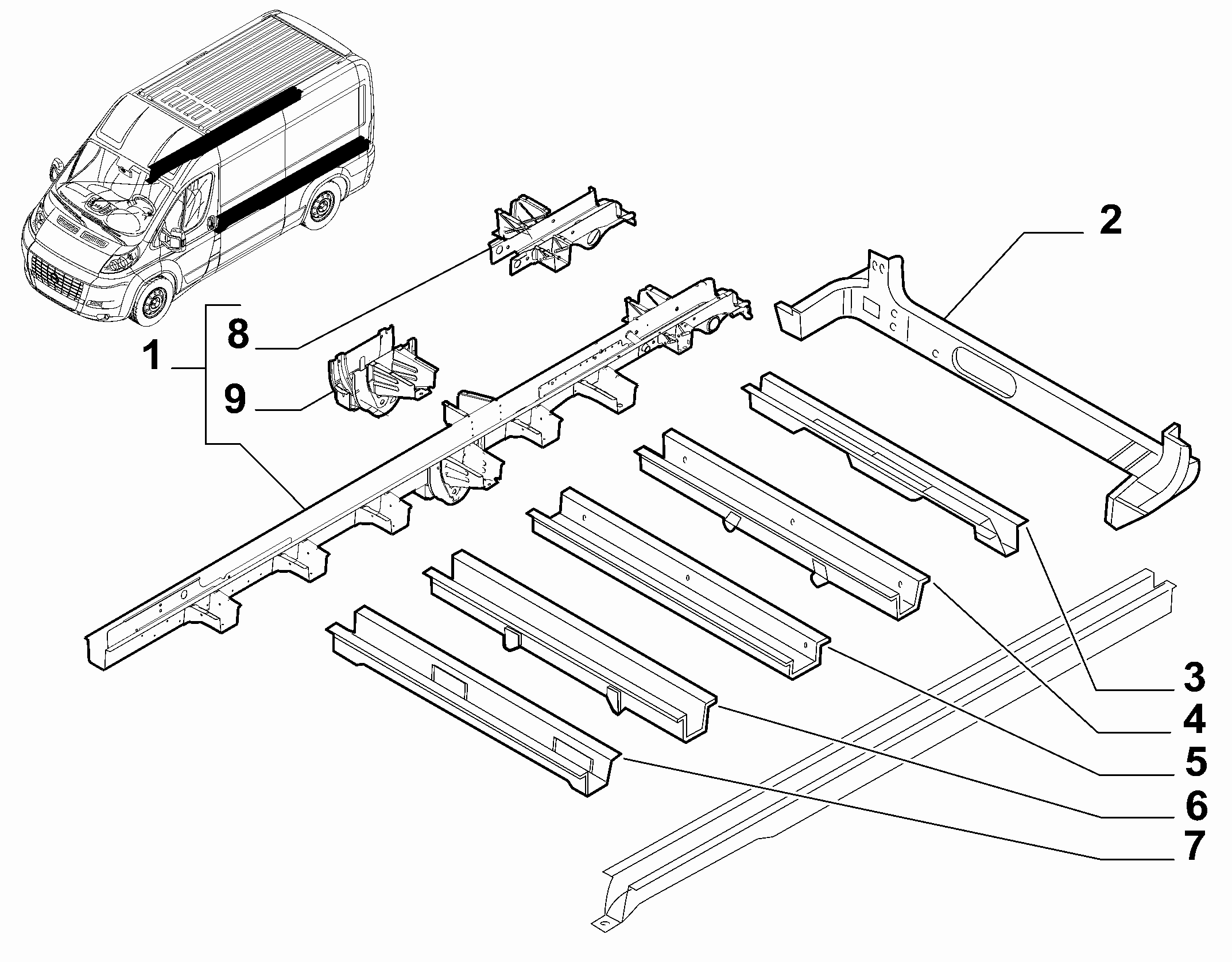 70006-040 SIDE MEMBER
