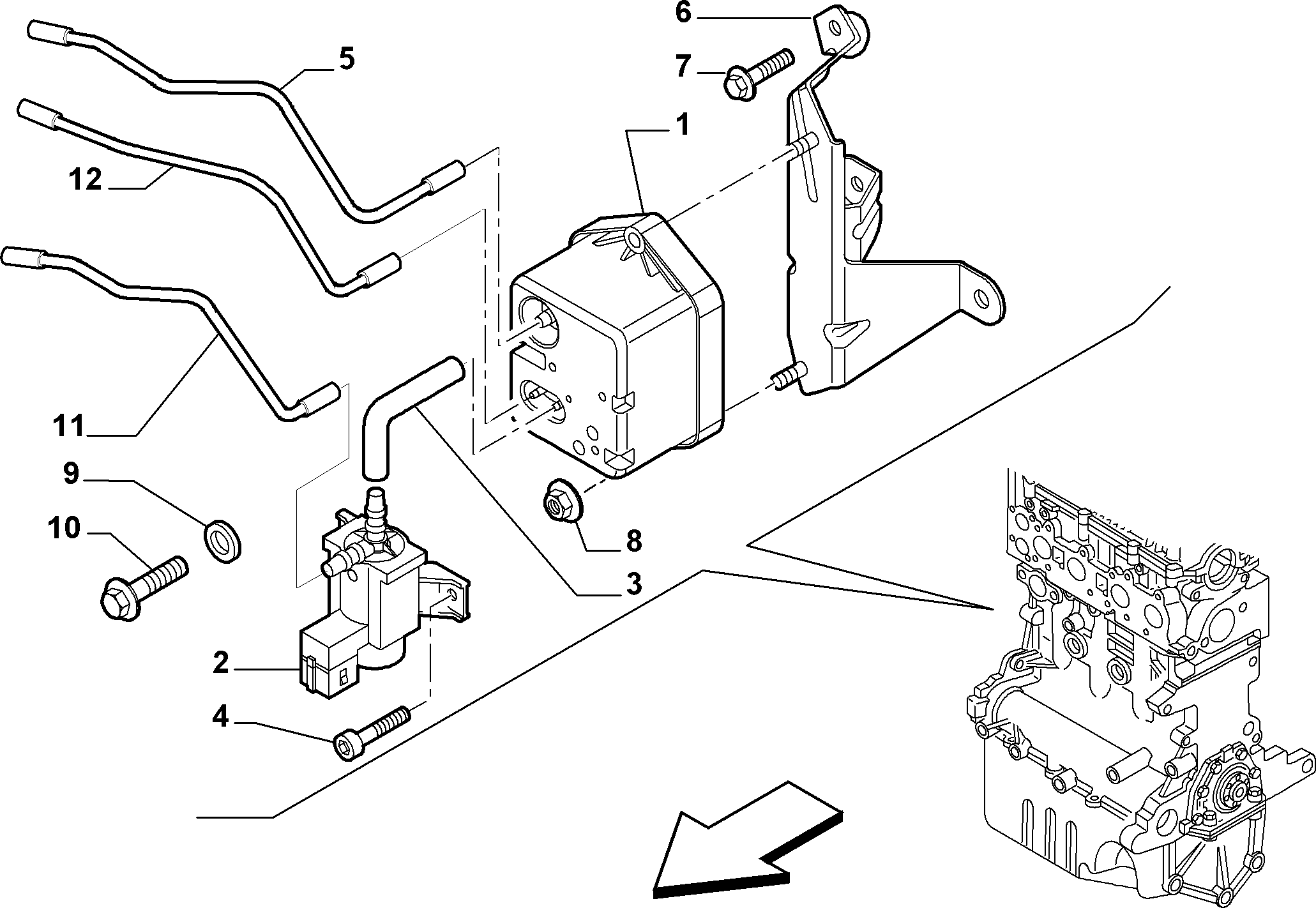 10223-050 TANK VACUUM ACCUMULATOR