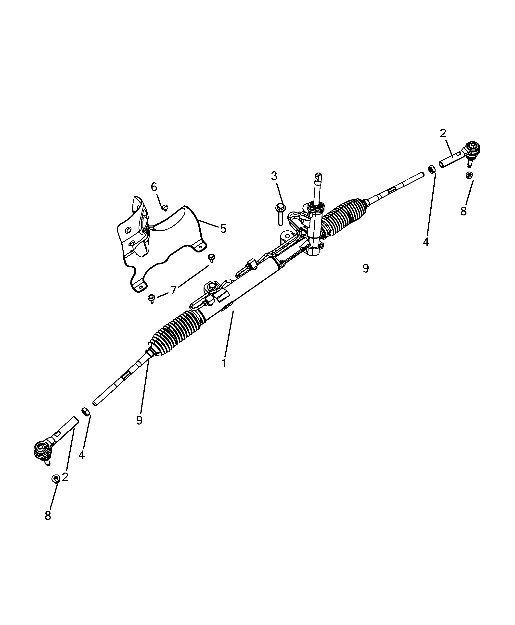 41201-030 STEERING BOX