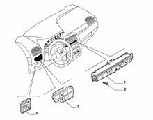 55503-020 DASHBOARD SWITCH
