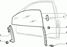 70129/00 ДВЕРИ ПЕРЕДНИЕ БОКОВЫЕ 