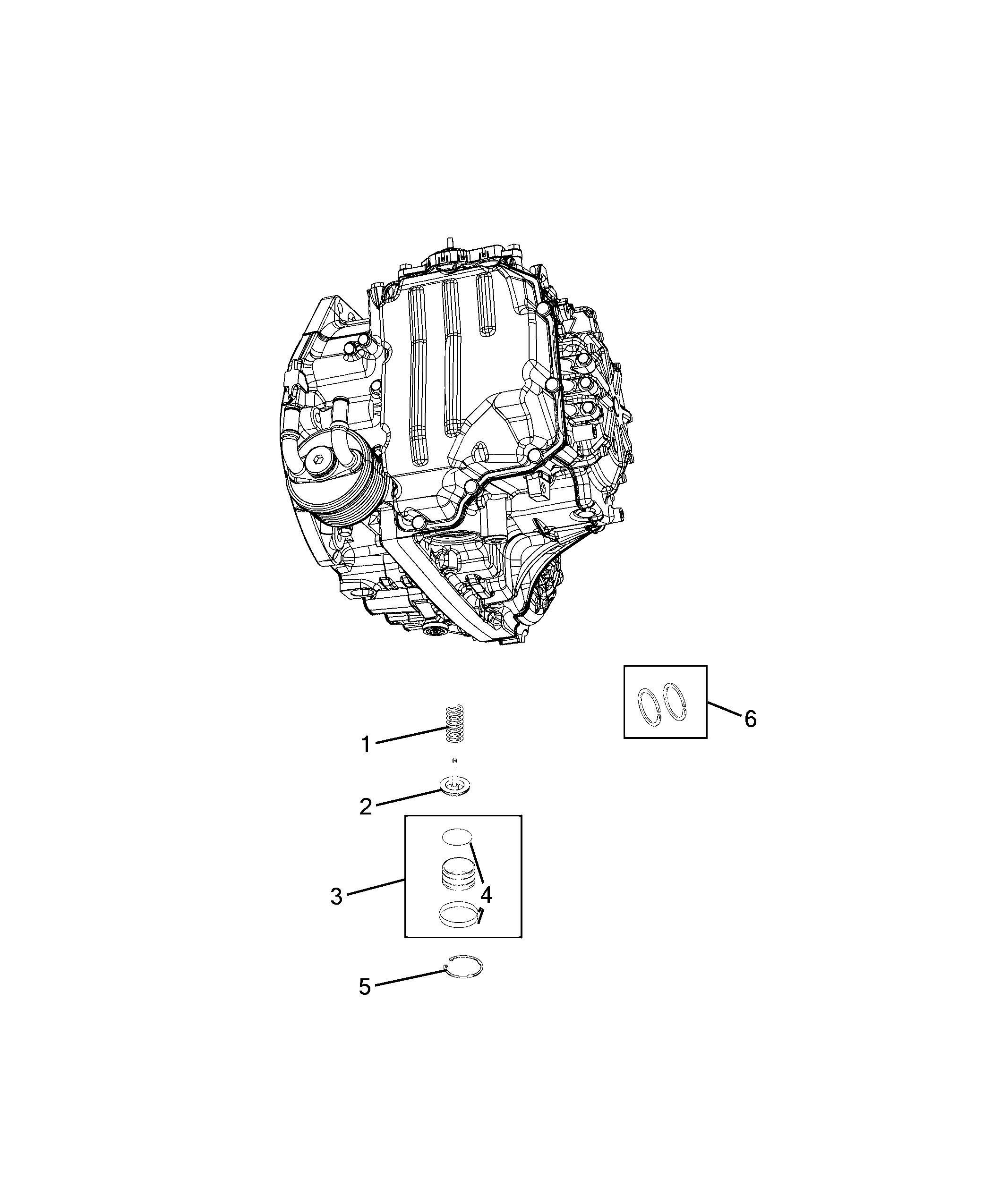21201-020 AUTOMATIC TRANSMISSION PARTS