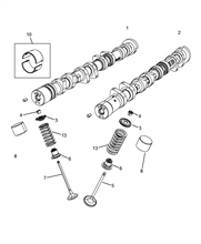 10107-010 CRANKSHAFT AND GEAR TIMING SYSTEM