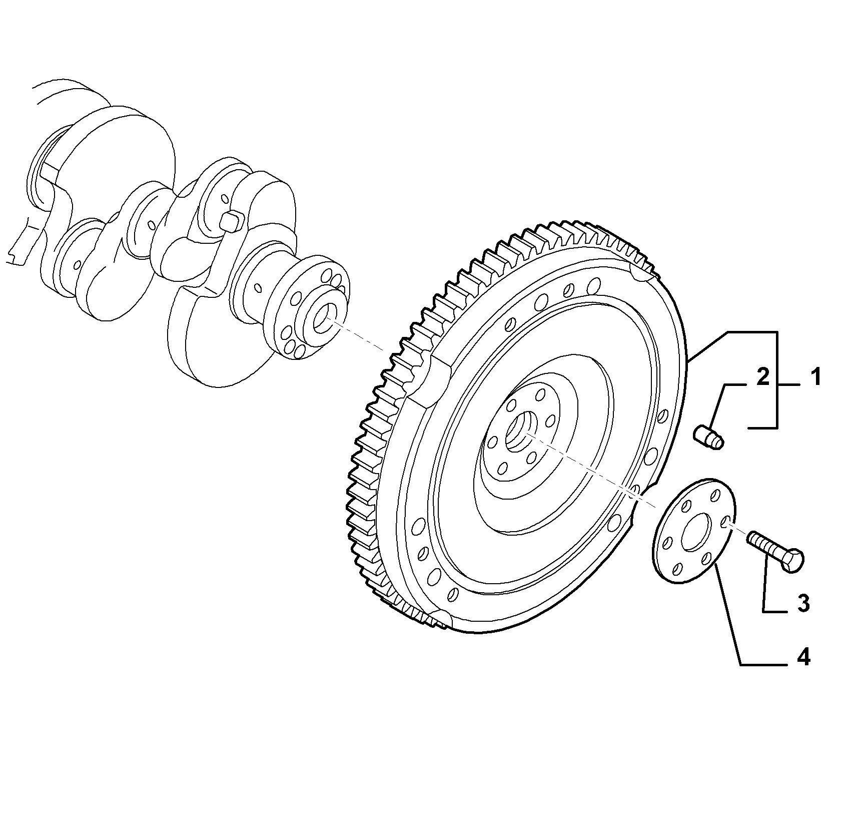 10103-020 FLYWHEEL