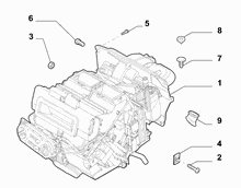 50101-010 HEATER/AIR CON
