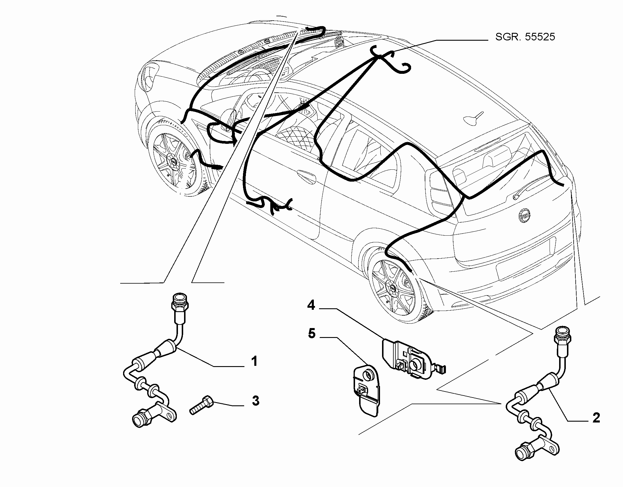 33102-070 ABS SENSOR