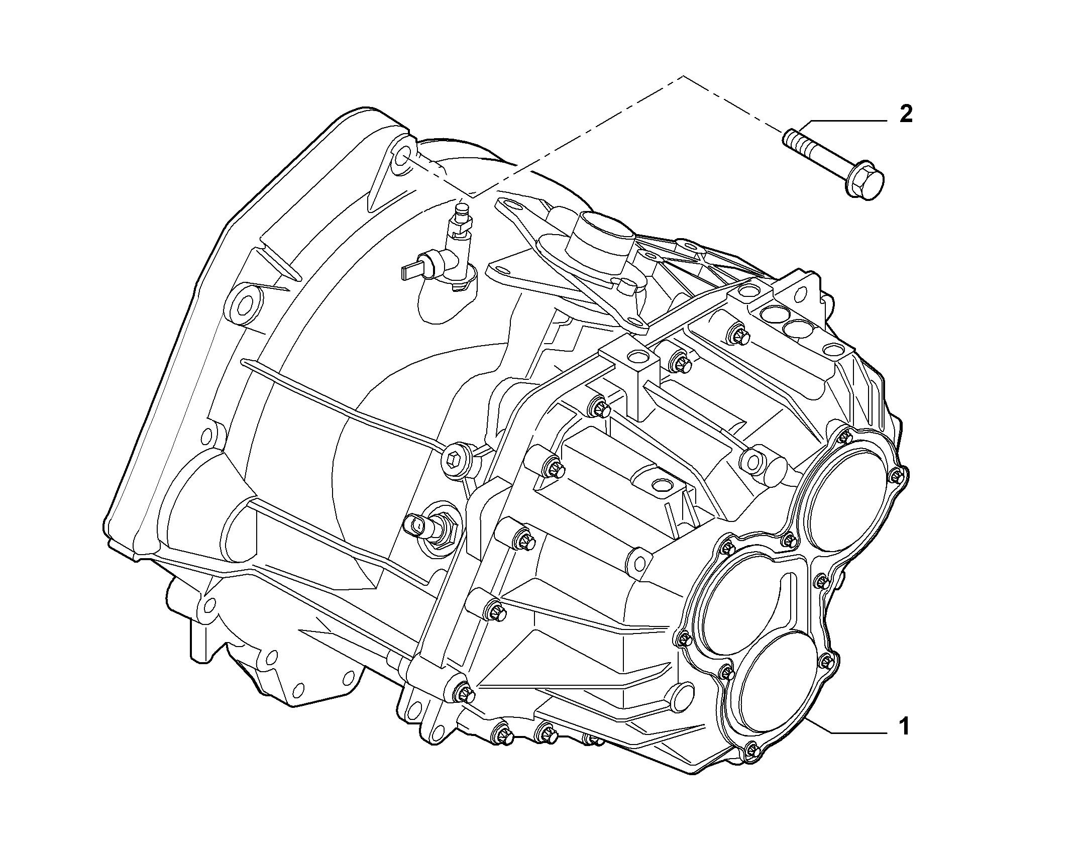 21200-010 GEARBOX AND COVERS