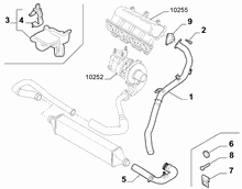 10247-020 COOLER PIPING SUCTION DUCT