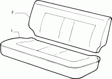 70615/03 REAR SEAT LINING