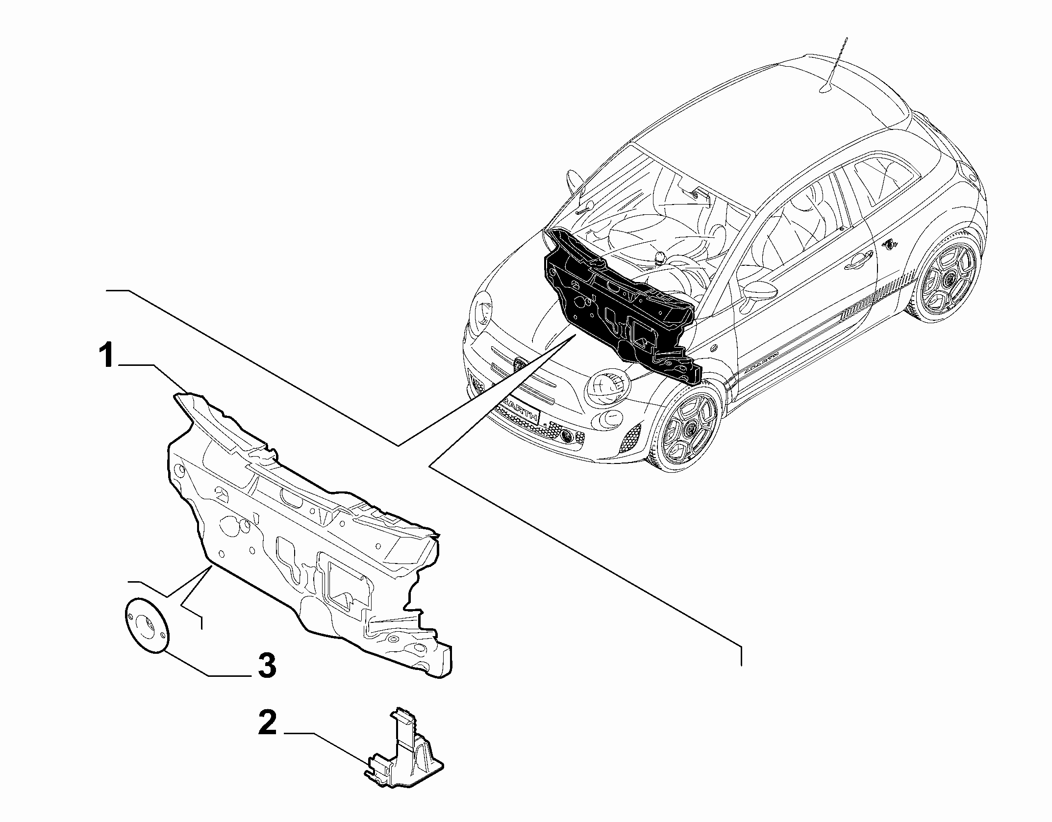 70522-020 PASSENGER COMPARTMENT INSULATION AND PADDING