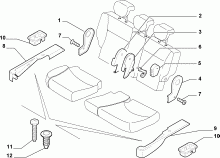 70613/02 REAR SEAT