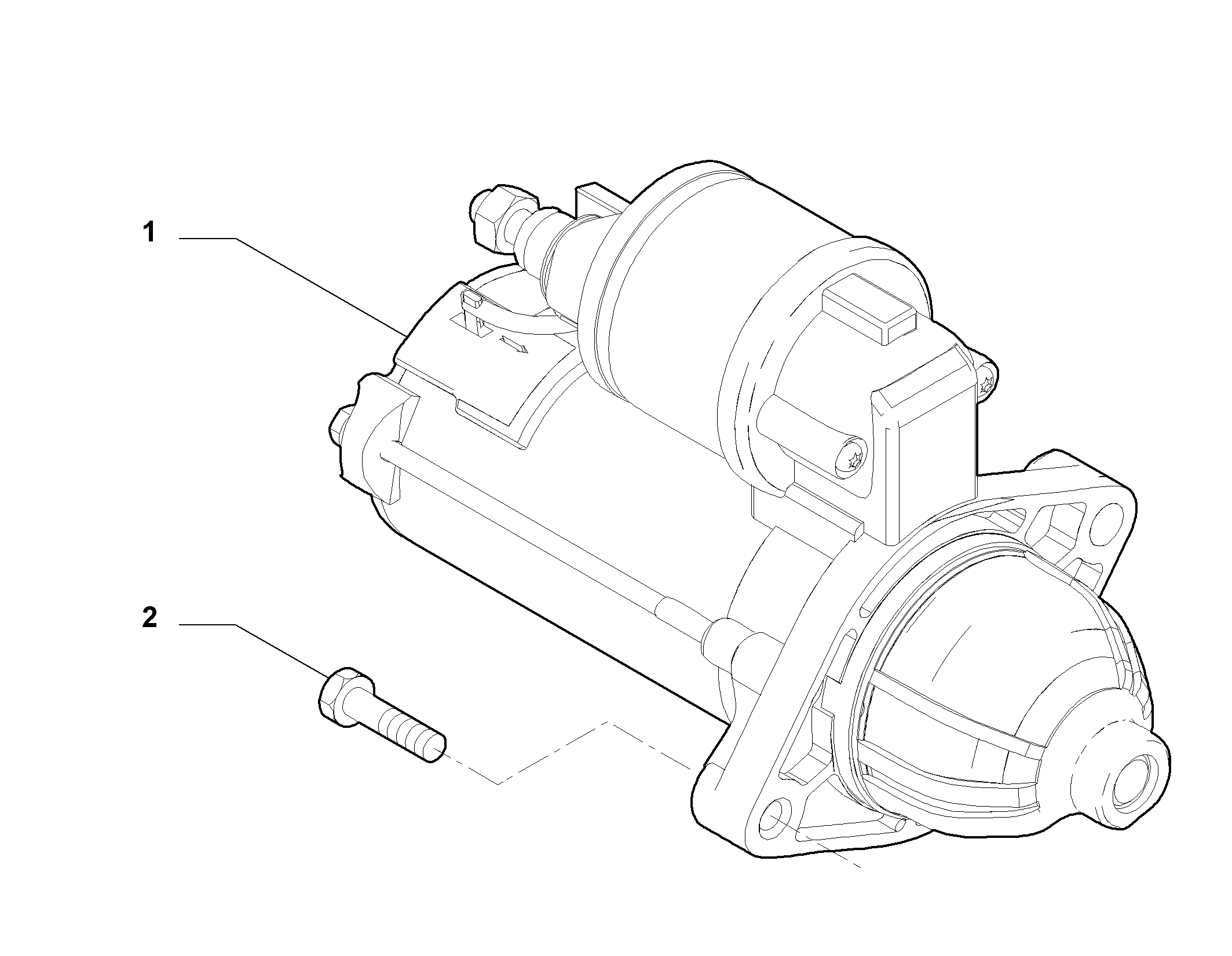 55201-010 STARTER MOTOR