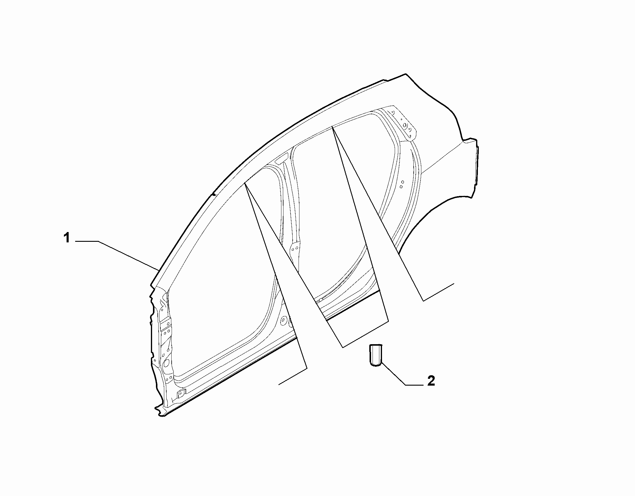 70019-010 EXTERNAL SIDE FRAME