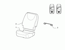 70615/07 REAR SEAT LINING