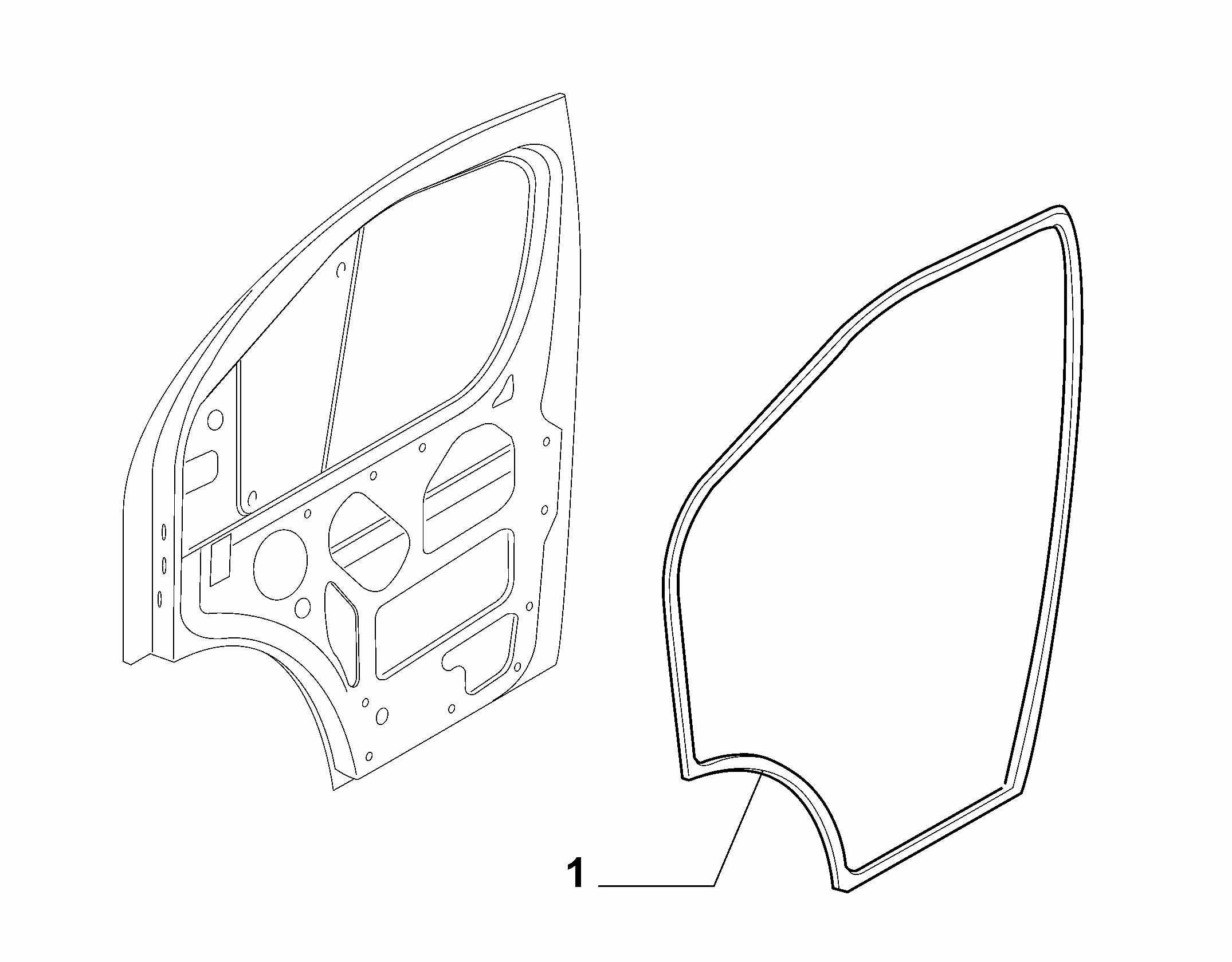 70129-080 FRONT DOOR RING GASKET