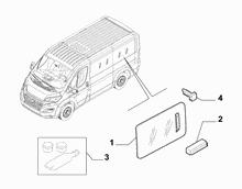 70156-020 QUARTER GLASS FOR COMMERCIAL VEHICLES