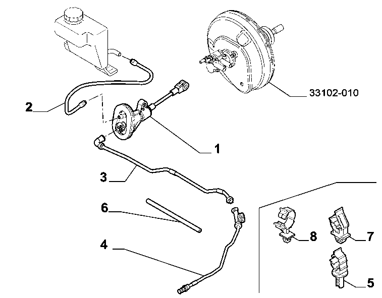 18103-010 CLUTCH PUMP AND CASING