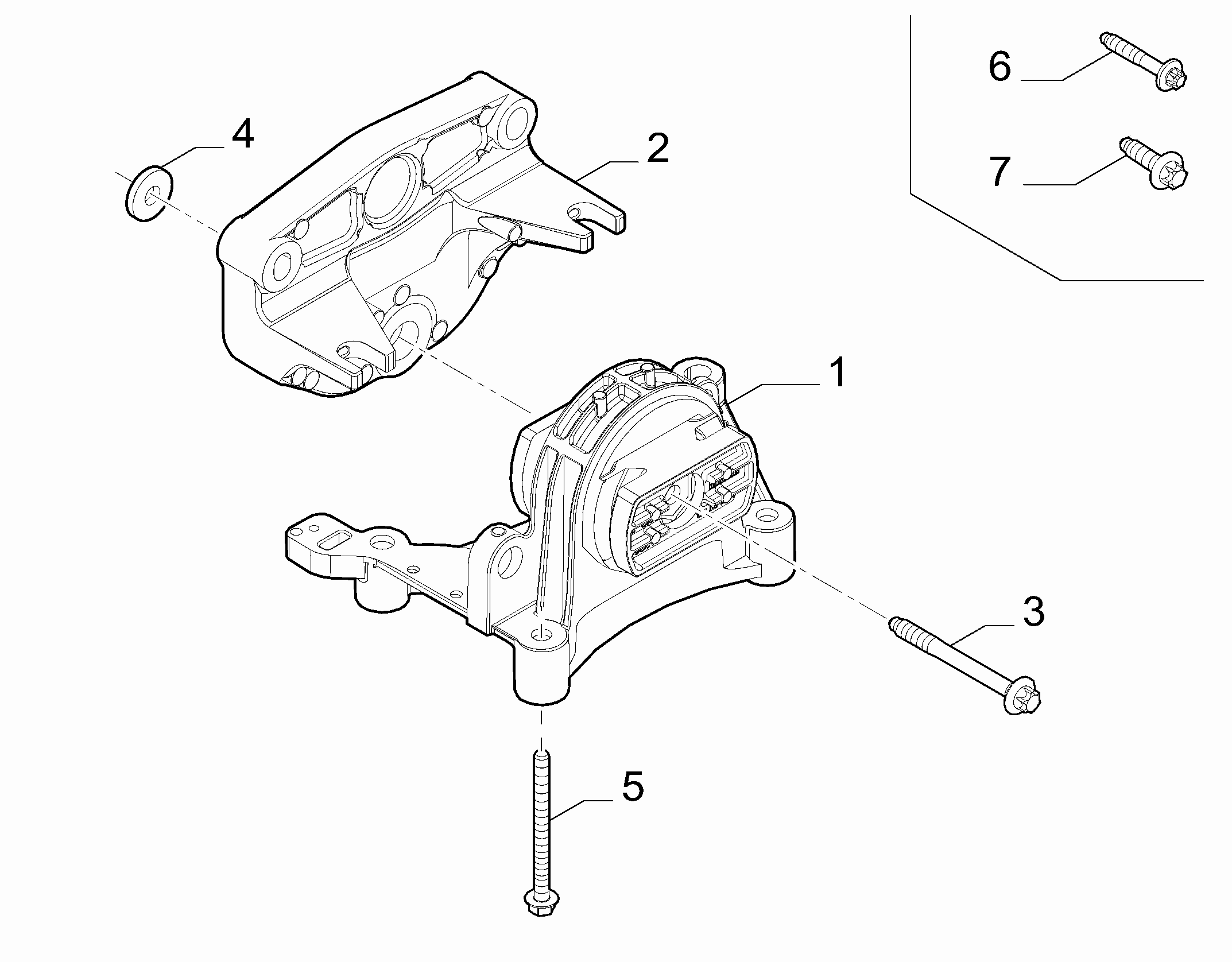 10002-010 ENGINE INLET SCREW ANCHOR AND TENSION ROD SUSPENSION