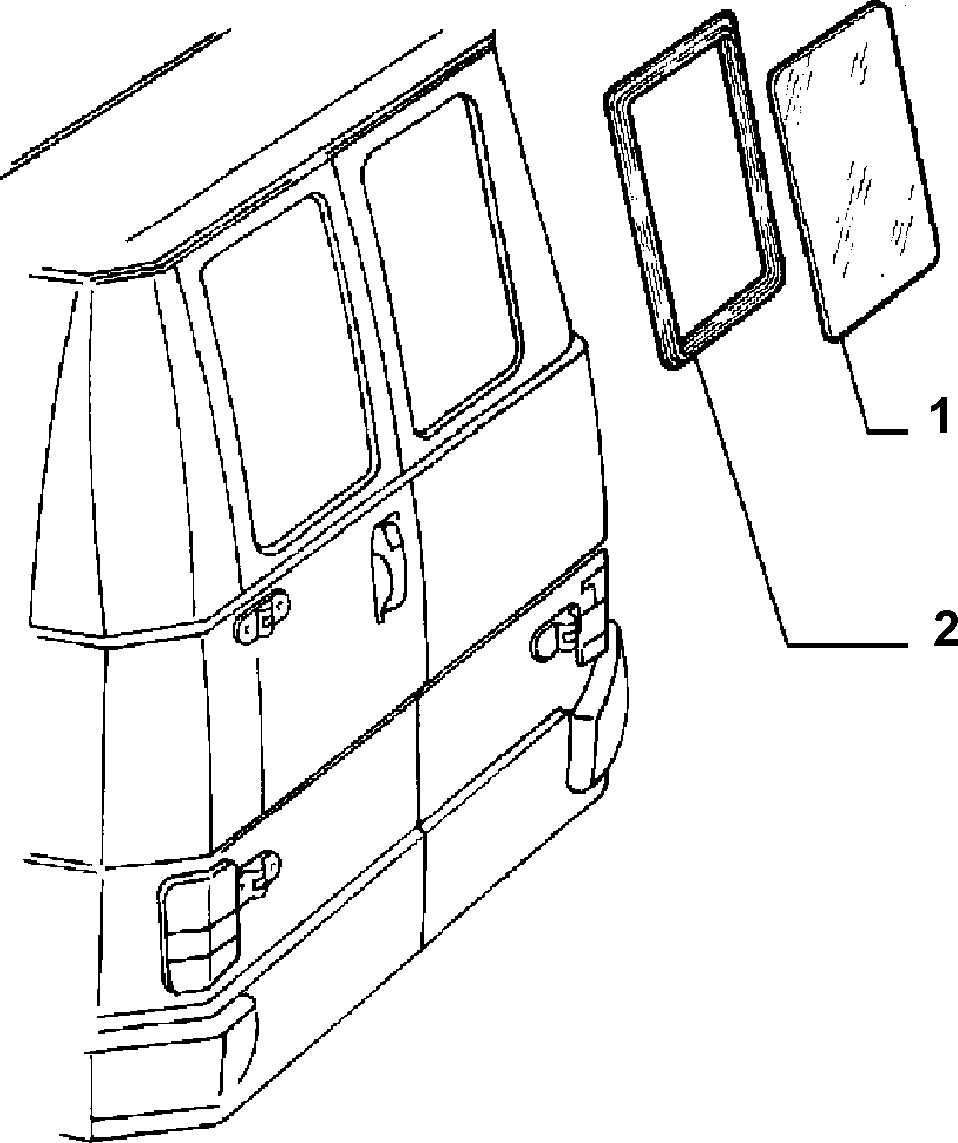 70148/00 ДВЕРЬ ЗАДКА 