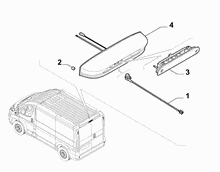 55501-070 PARKING REAR CAMERA