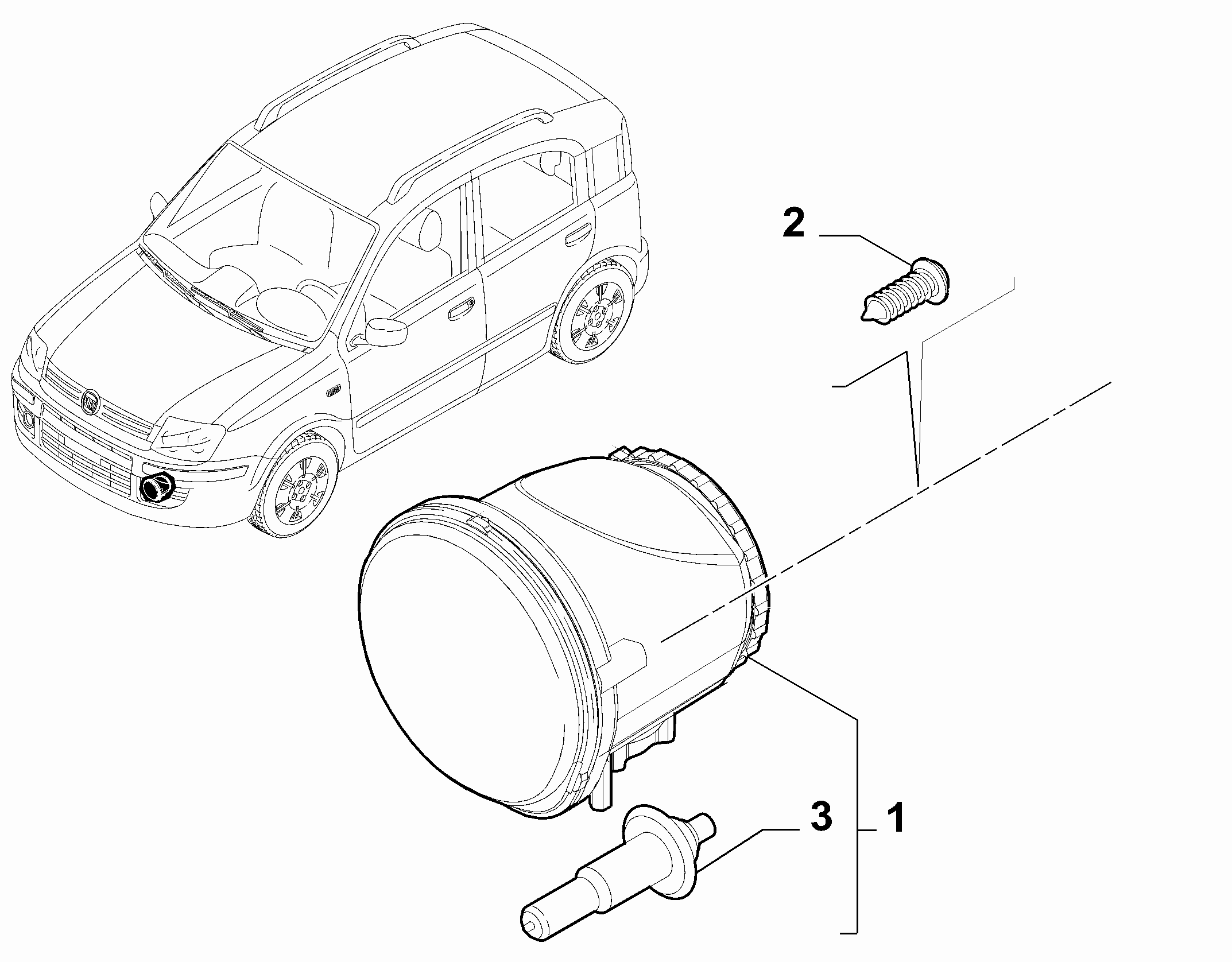 55401-020 FOG LIGHT