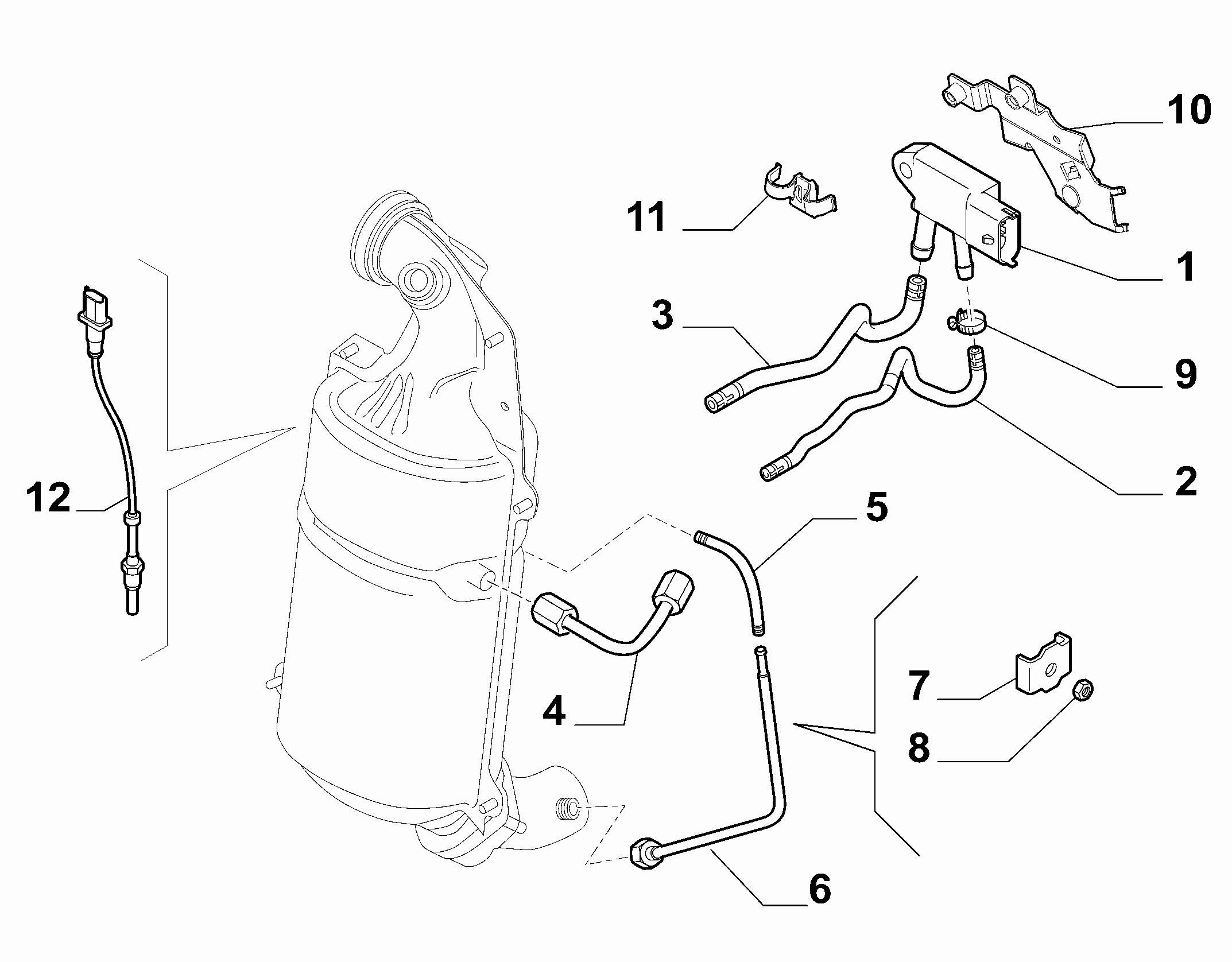 10260-010 GAS FLOW PRESSURE/TEMP SENSOR