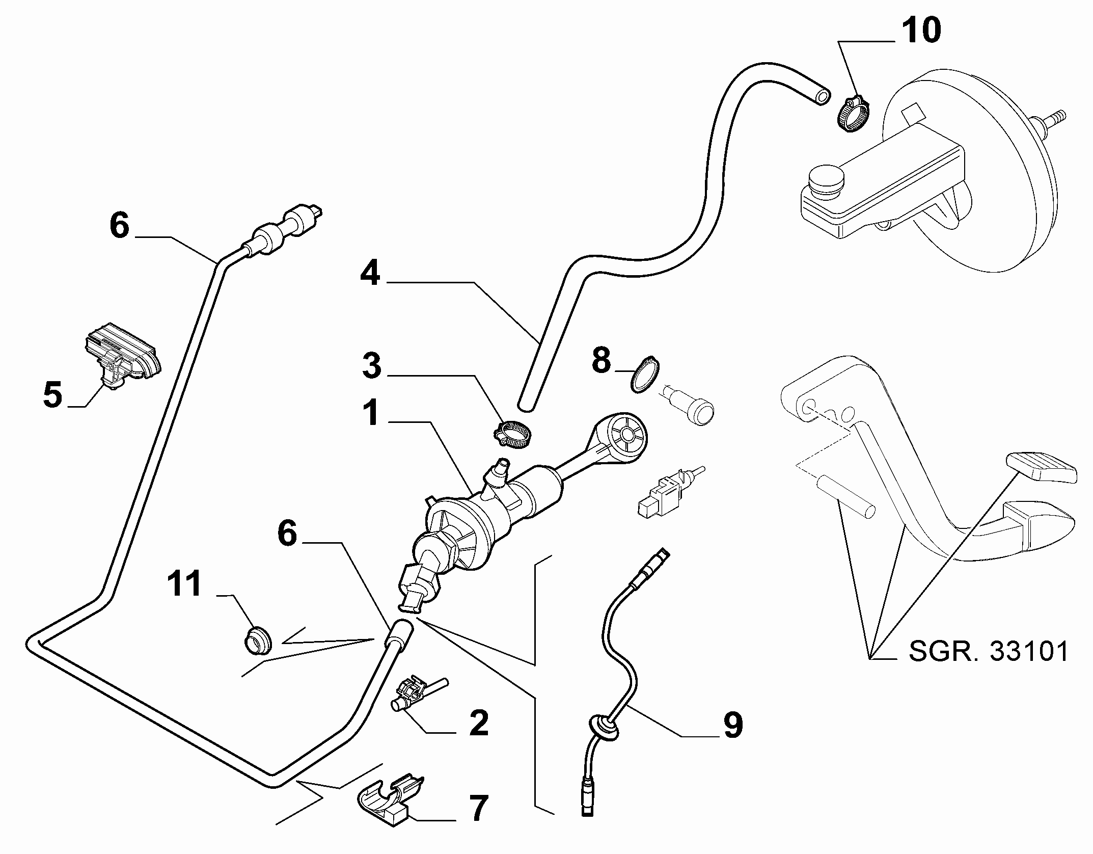 18103-010 CLUTCH PUMP AND CASING