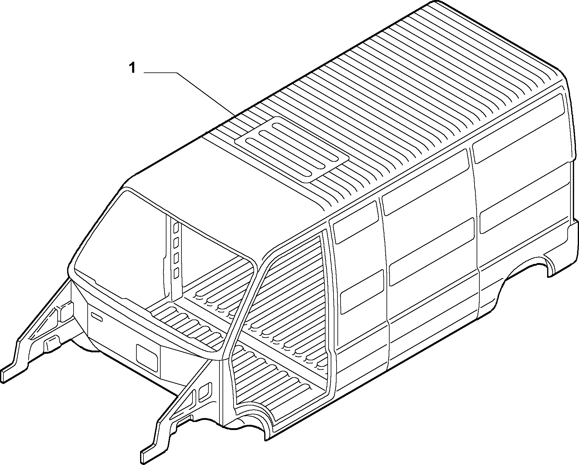70001/00 СВАРНОЙ КУЗОВ