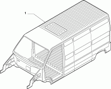 70001/00 СВАРНОЙ КУЗОВ