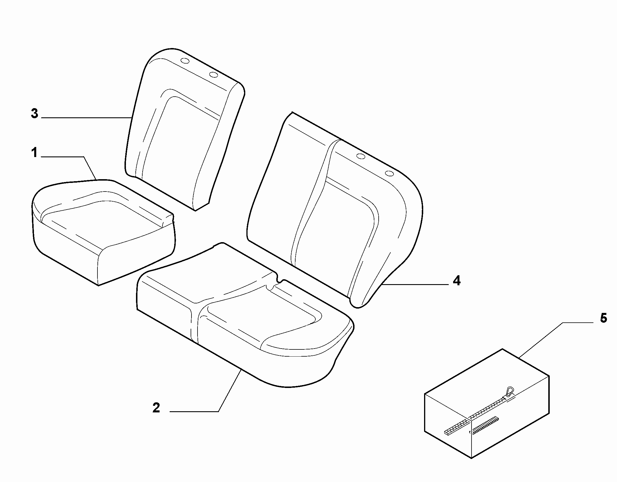 70615-010 REAR SEAT LINING 