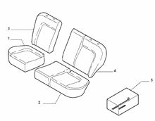 70615-010 REAR SEAT LINING 