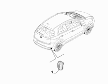 70717-040 TRUNK AIR OUTLET