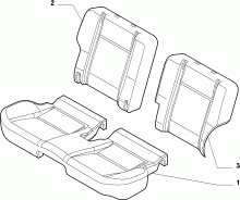 70613/02 REAR SEAT