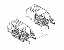 70001/00 СВАРНОЙ КУЗОВ