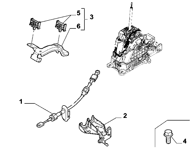 21221-020 GEAR STICK FLEX SHAFT