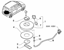 10200-040 GAS CYLINDER