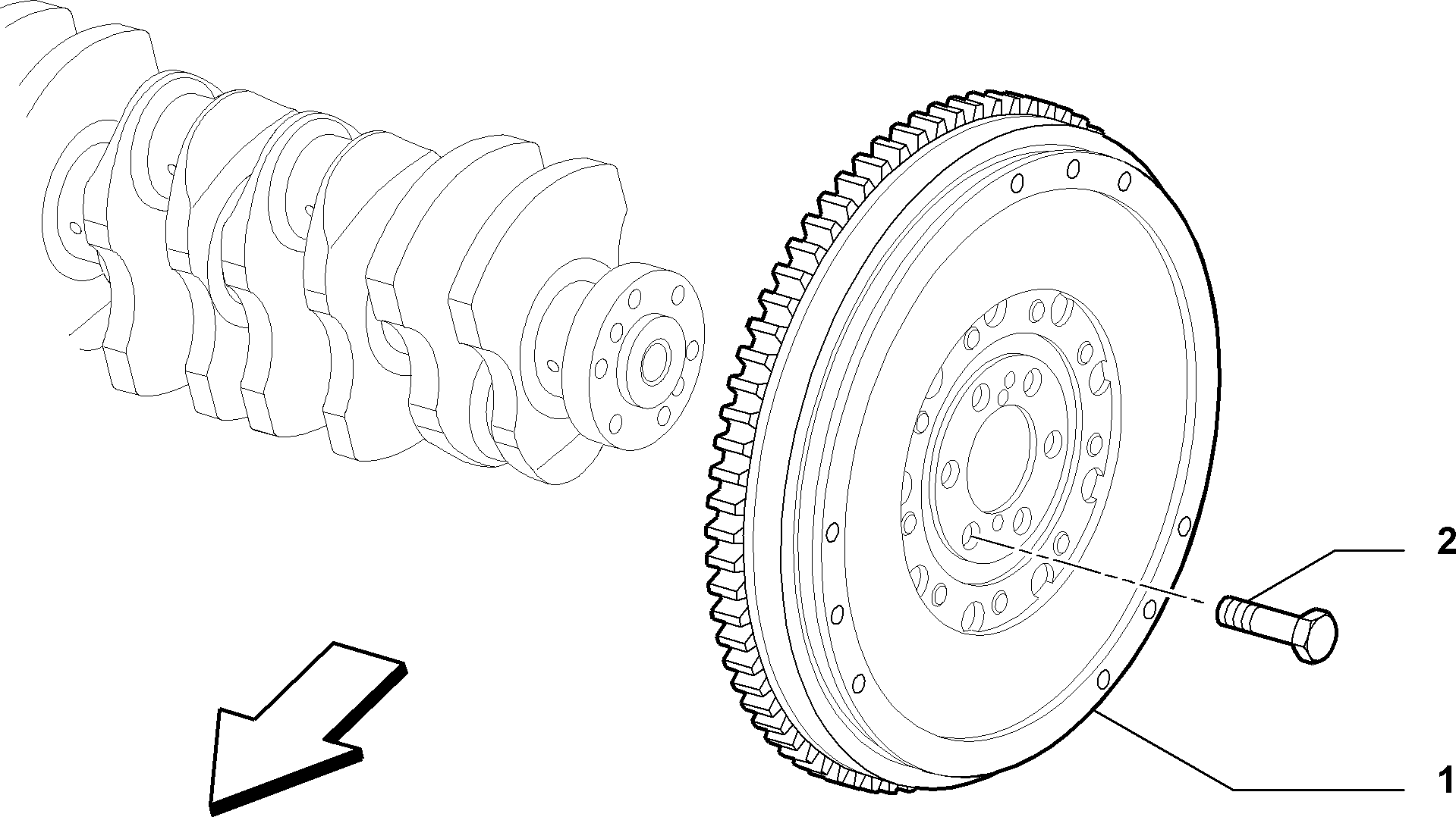 10103-020 FLYWHEEL