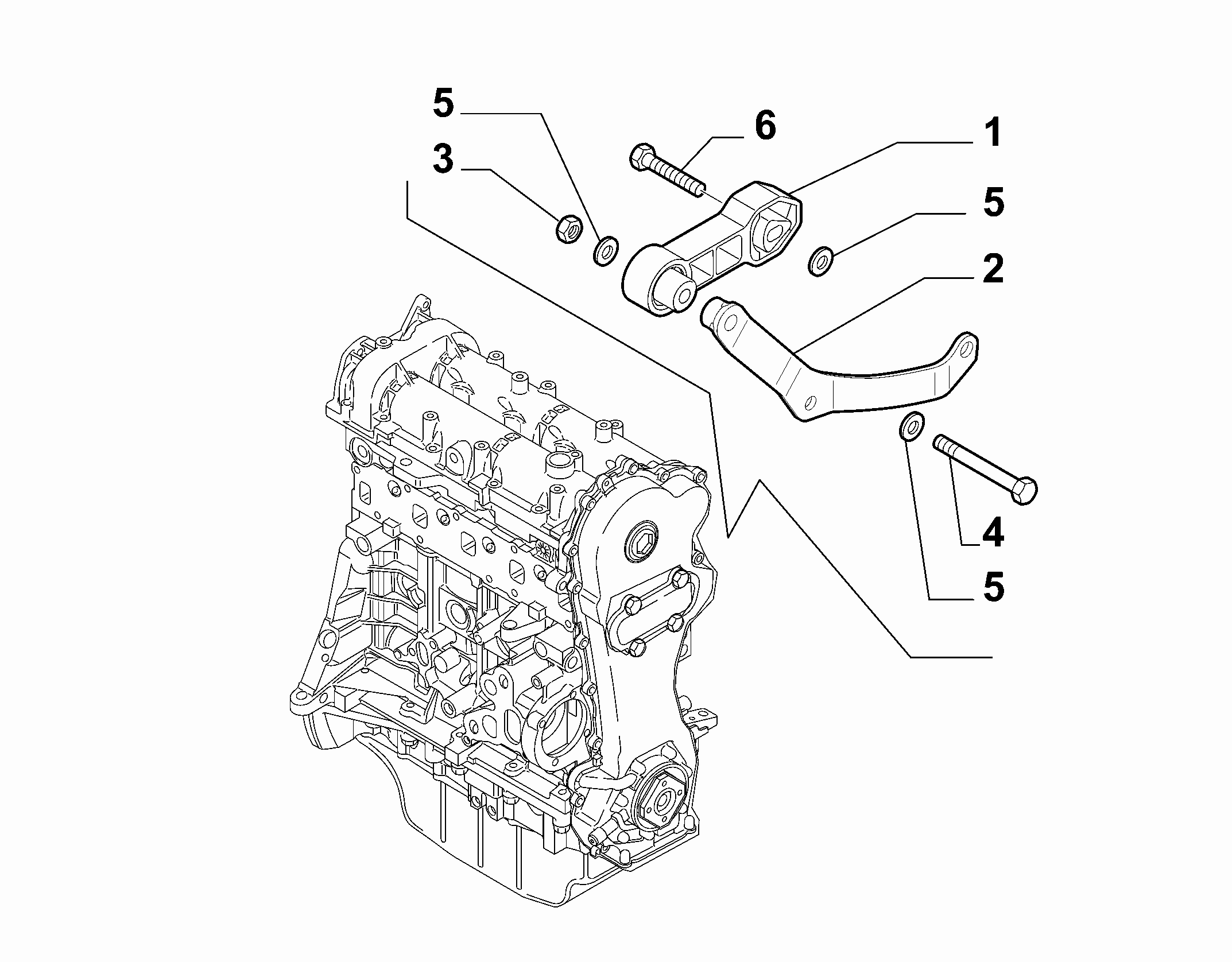 10002-030 AXLE INLET SCREW ANCHOR AND TENSION ROD SUSPENSION