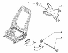70601-030 FRONT SEAT ADJUSTMENT DEVICES