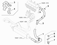 10247-020 COOLER PIPING SUCTION DUCT