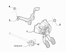 33101-010 RUDDER BAR