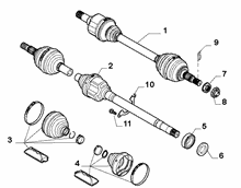 27402/02 DIFFERENTIALS DRIVE-SHAFTS