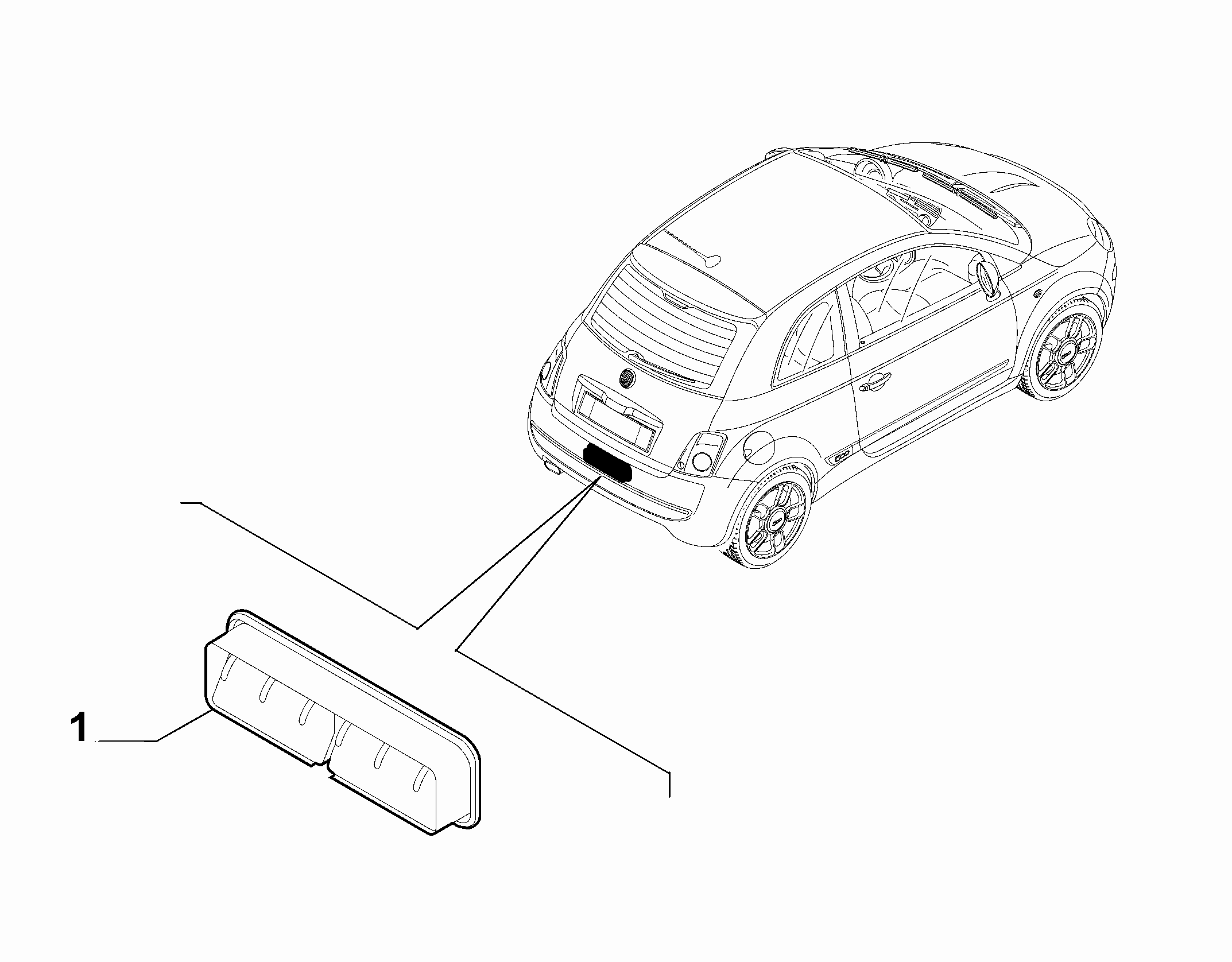 70717-040 TRUNK AIR OUTLET