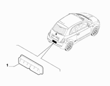 70717-040 TRUNK AIR OUTLET