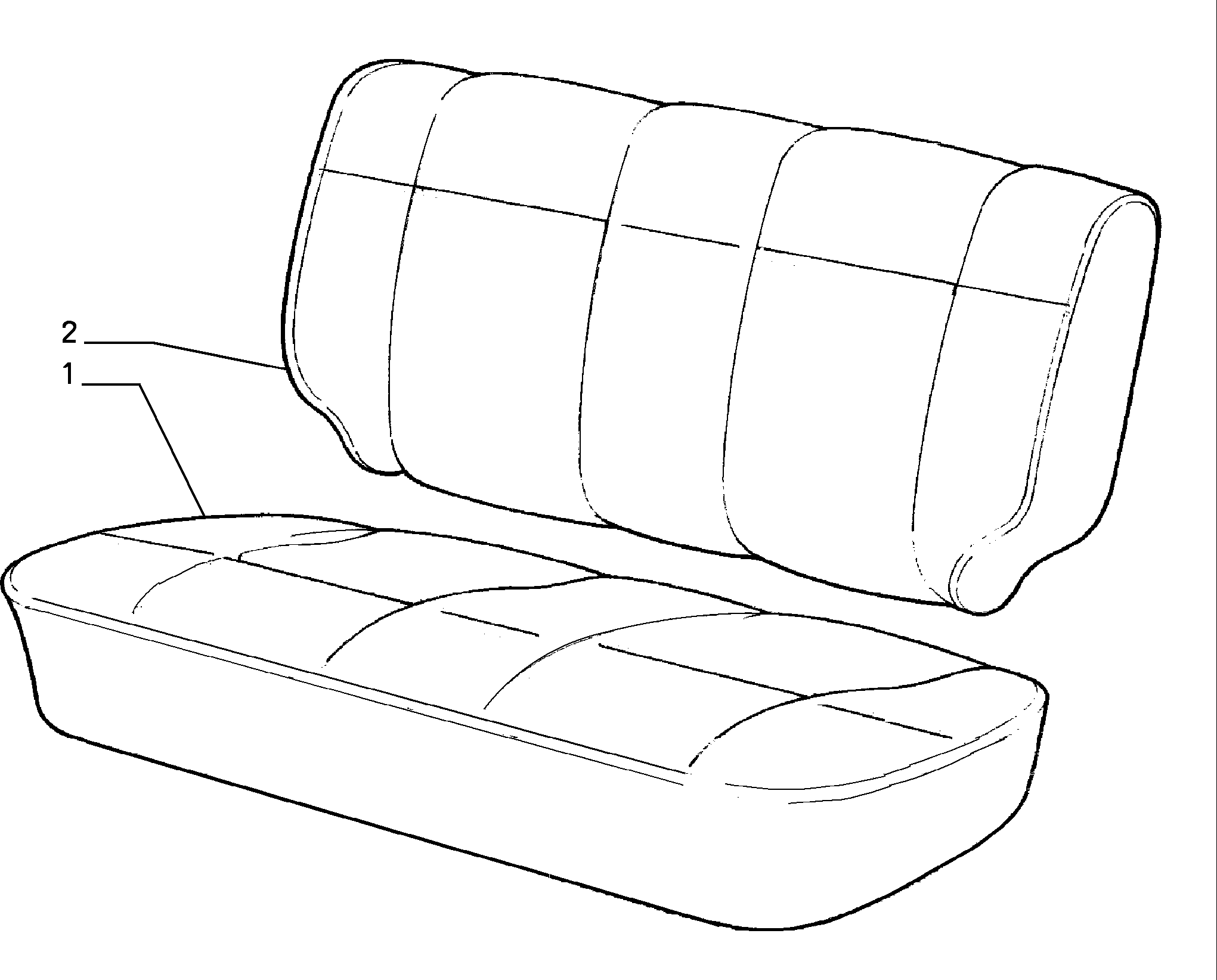 70615/01 REAR SEAT LINING