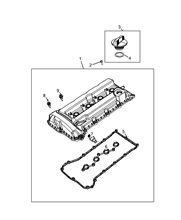 10101-030 CYLINDER HEAD AND GASKET COVERS