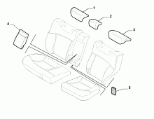 70615/03 REAR SEAT LINING